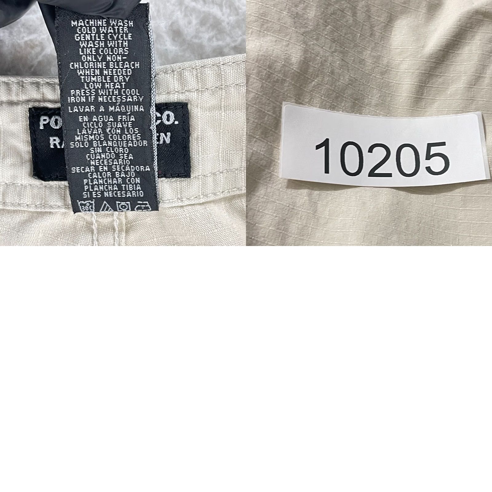 Polo Ralph Lauren Polo Jeans Co. Beige Cropped Straight Pants Womens Size 6 Casual Outdoors Vintage No Size 28" / US 6 / IT 42 - 10 Thumbnail