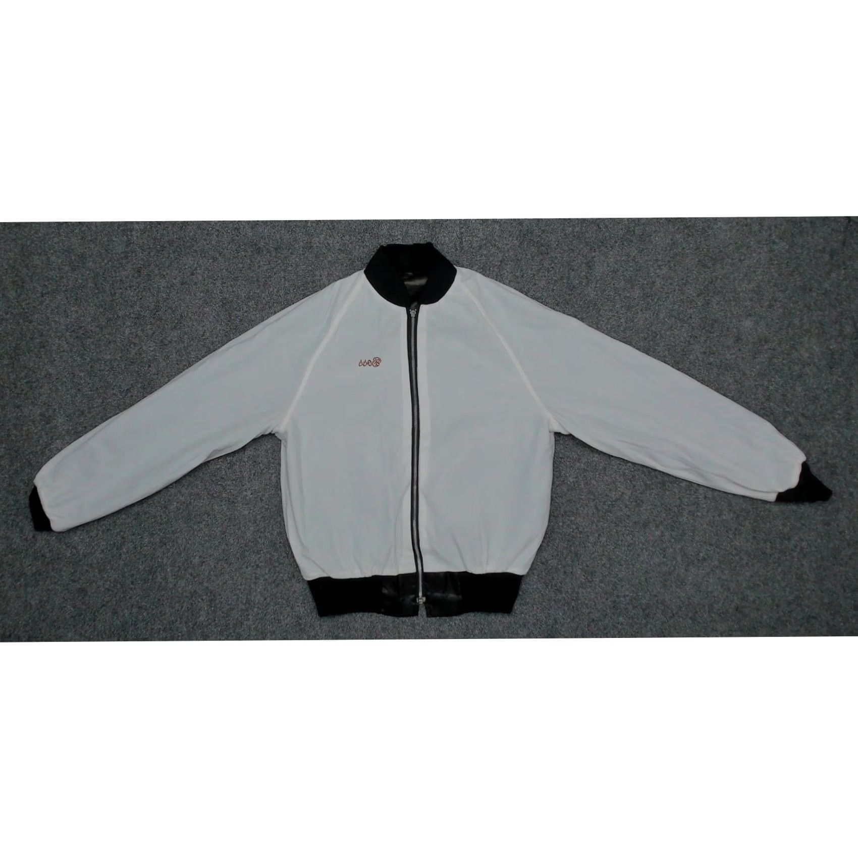 Vintage 70s King Louie Satin Bomber Jacket L Black Mack Truck Hellen Transportation Size US L / EU 52-54 / 3 - 7 Thumbnail