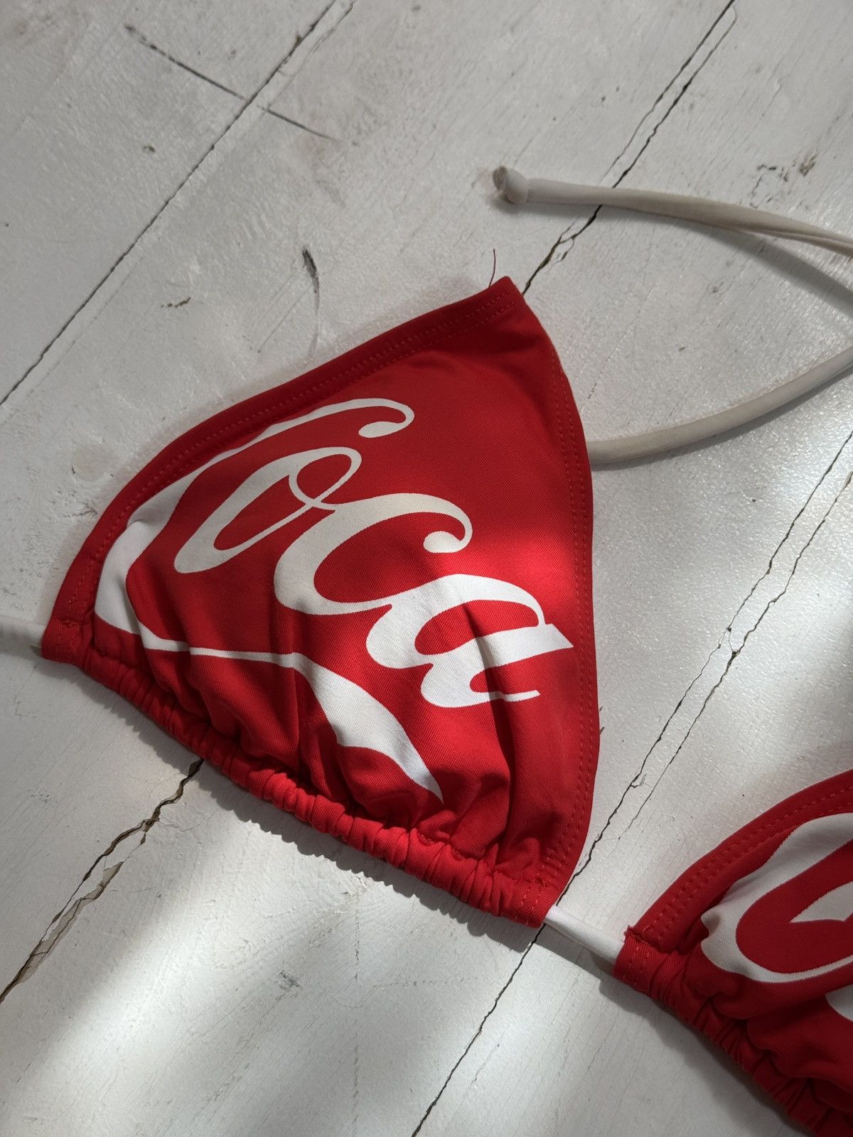 Coca Cola VINTAGE COCA&COLA 2000s BIKINI SWIMSUIT SET Size ONE SIZE - 3 Thumbnail