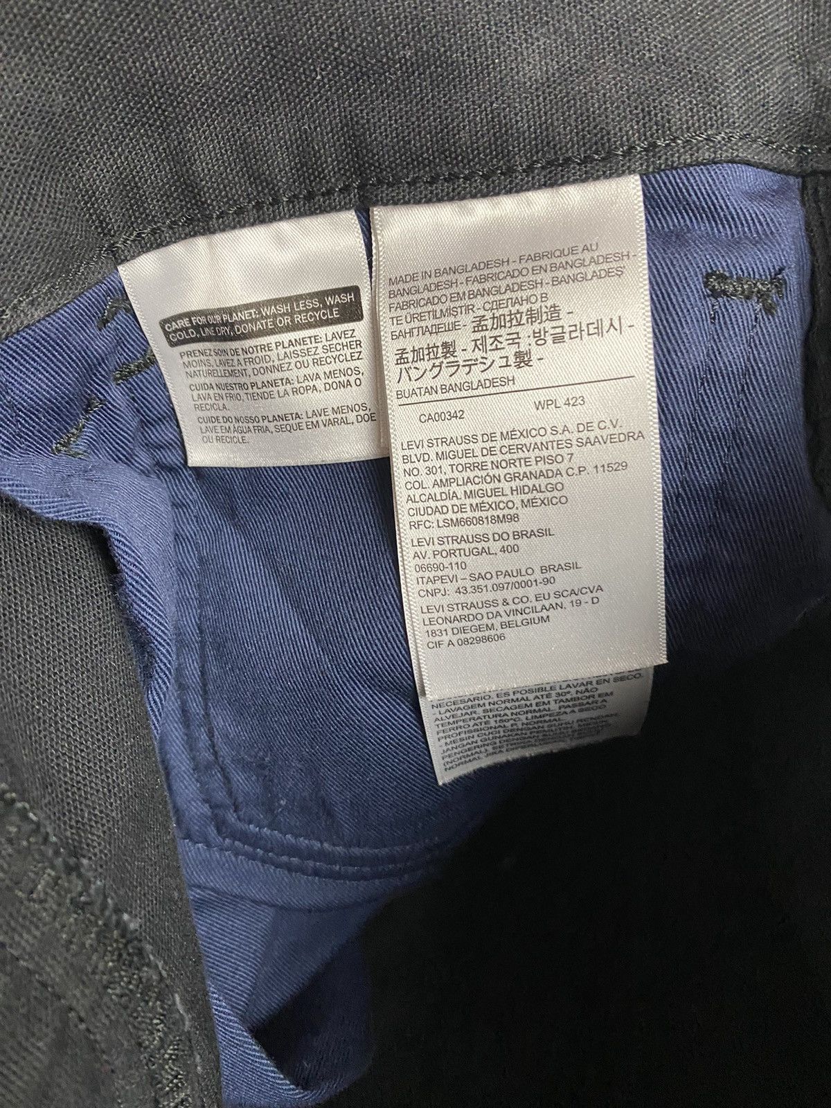 Levi's Black Levi’s Carpenter Pants Size US 32 / EU 48 - 4 Thumbnail