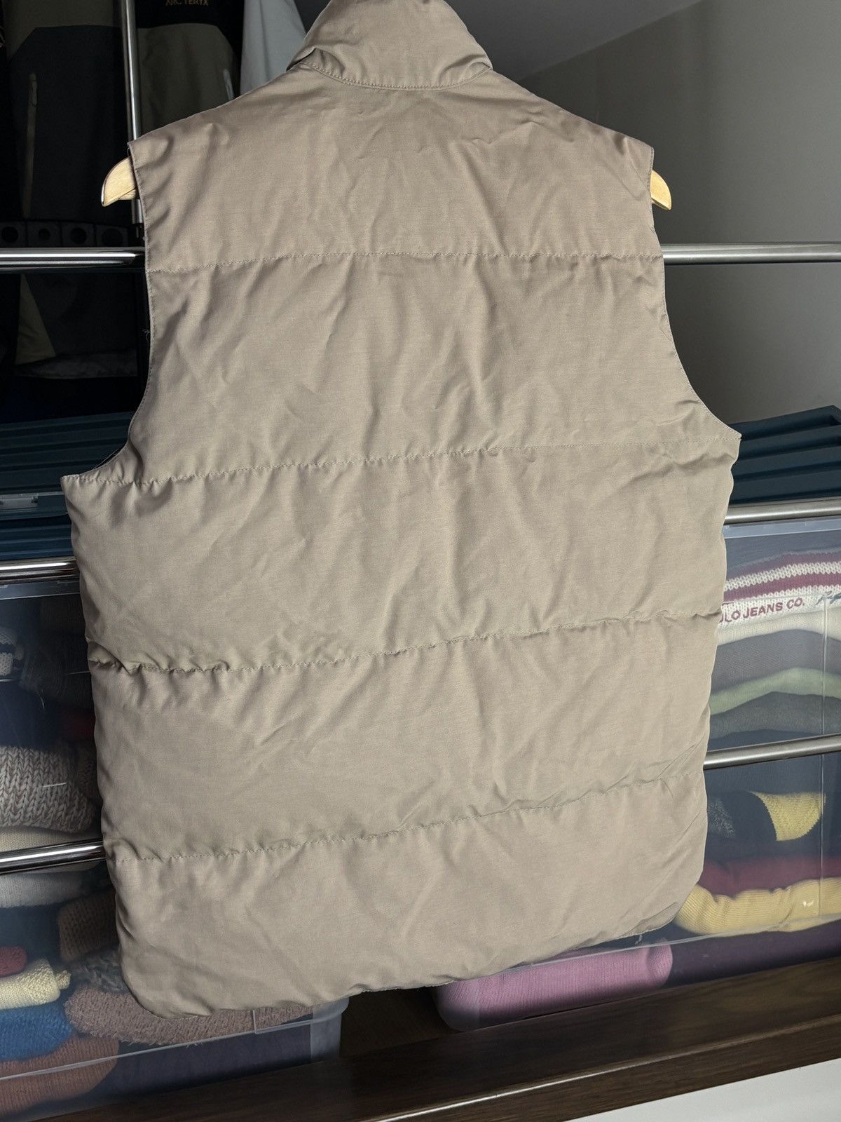 Canada Goose Canada Goose Beige Vintage Puffer Down Vest Size US S / EU 44-46 / 1 - 7 Thumbnail