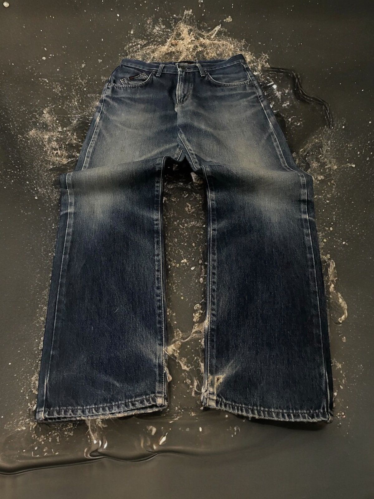 Edwin × Vintage Vintage Edwin E Function Japan Wash Straight Cut Jeans Denim Size US 32 / EU 48 - 1 Thumbnail