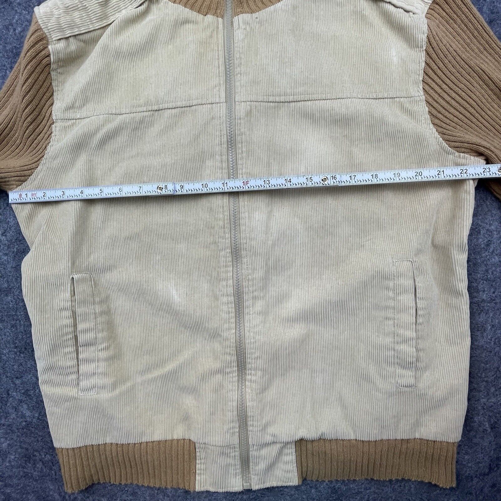 Angelo Litrico Vintage Angelo Litrico Sweater Mens XL Corduroy Knit Grandpa Size US XL / EU 56 / 4 - 5 Thumbnail