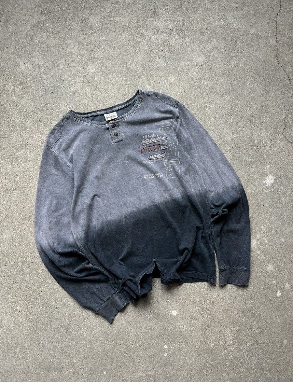 Diesel Vintage Diesel Longsleeve Size US M / EU 48-50 / 2 - 2 Thumbnail