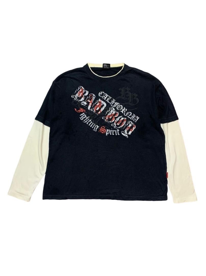 Tribal Streetwear Vintage 90’s BAD BOY California Tribal Tattoo Shirt Size US M / EU 48-50 / 2 - 1 Thumbnail