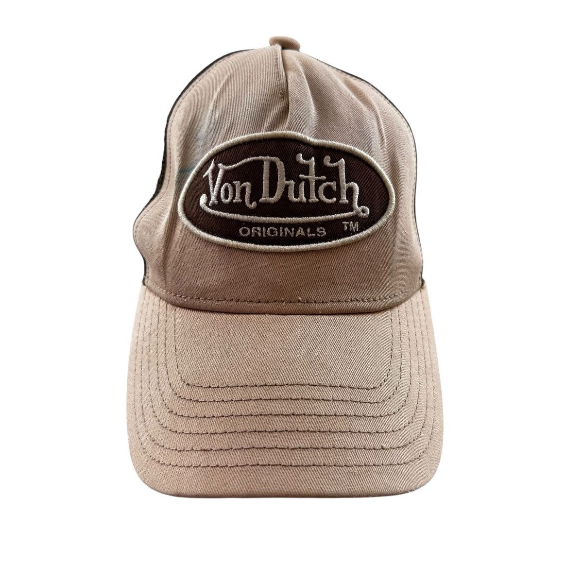 Von Dutch Vintage Von Dutch Logo Mesh Snapback Baseball Hat Cap Size ONE SIZE - 1 Thumbnail