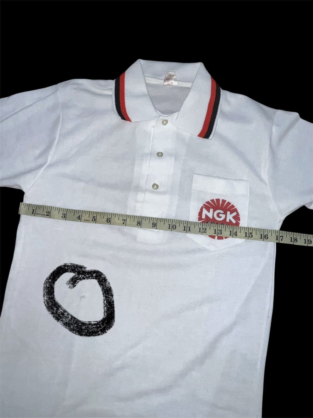 Vintage NGK SPARK PLUGS POLOS SHIRT x ASIA VINTAGE SHIRT x RARE Size US S / EU 44-46 / 1 - 3 Thumbnail
