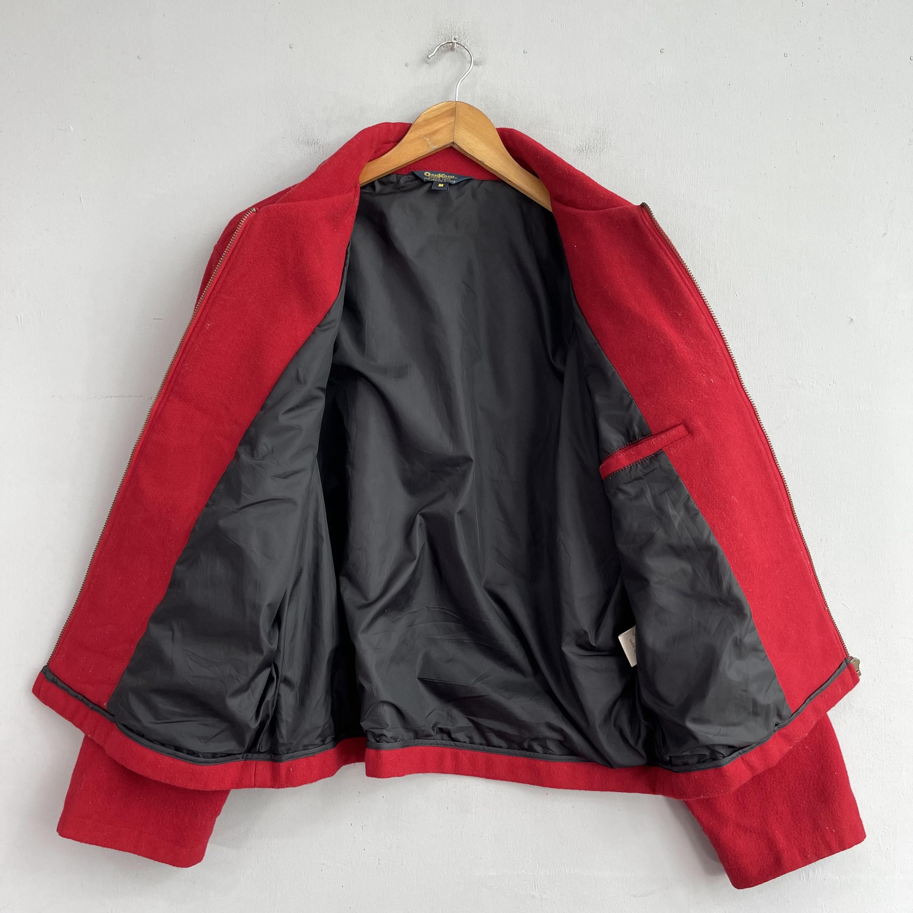 Oshkosh × Vintage Vintage OSHKOSH Cold Weather Zipper Wool Heavy Jacket Size US M / EU 48-50 / 2 - 6 Thumbnail