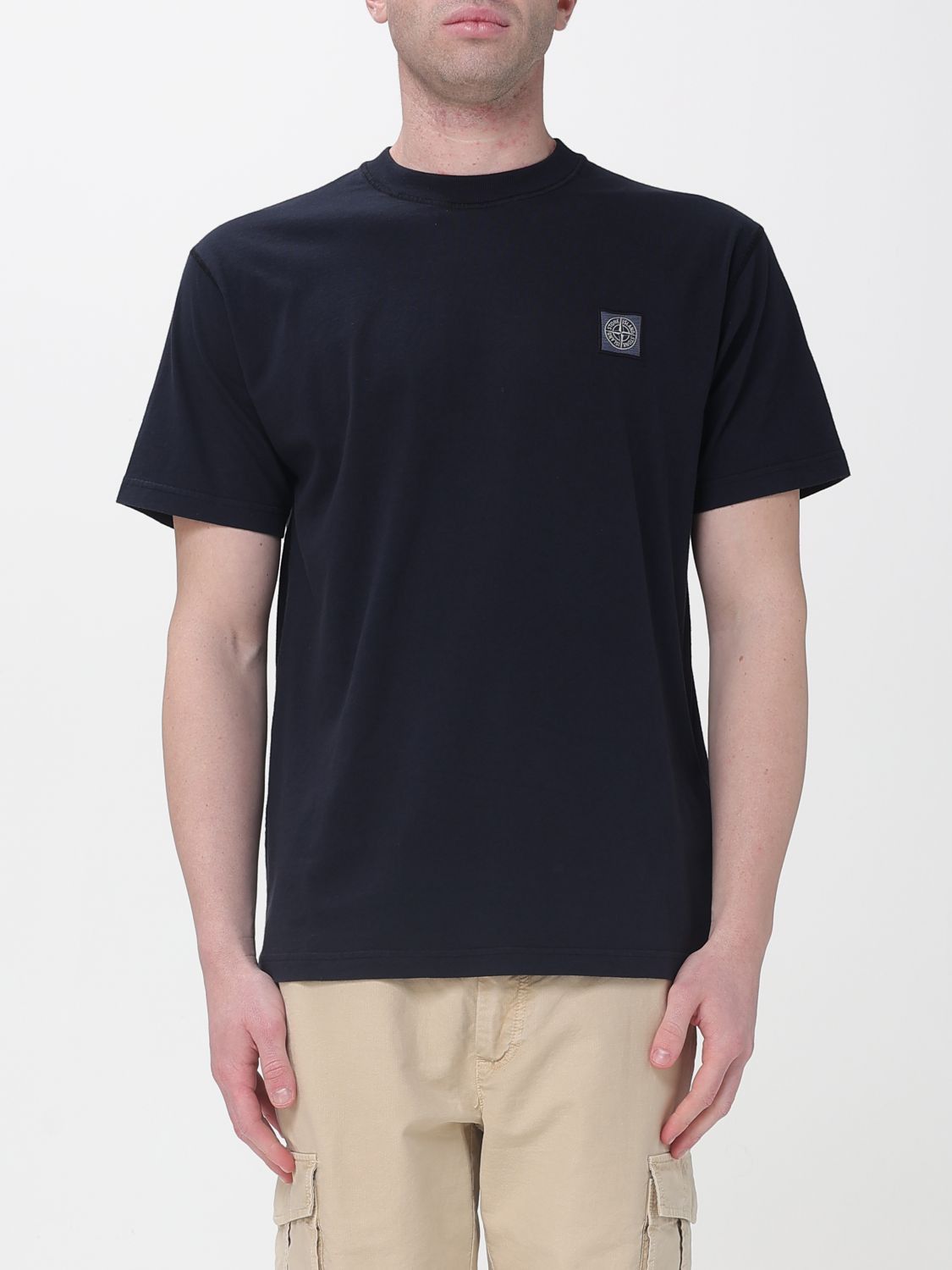 Stone Island Stone Island T-Shirt Men Blue Size US M / EU 48-50 / 2 - 1 Thumbnail