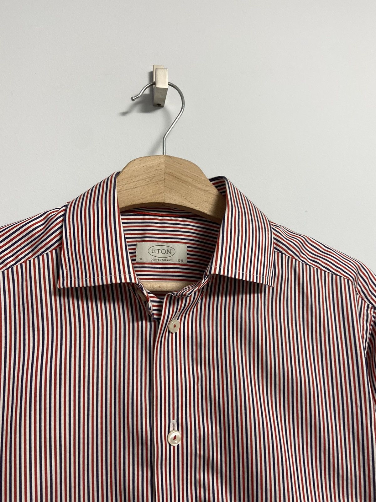 Eton Eton Button Up Shirt Size US XL / EU 56 / 4 - 3 Thumbnail