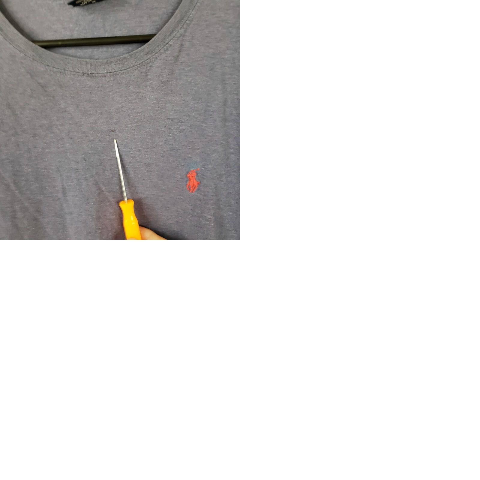 Polo Ralph Lauren Polo Ralph Lauren Men's XXL Blue T-Shirt Classic Fit Short Sleeve Cotton Tee Polo Pony Logo V-Neck Jersey 2XL Regular Mens Size US XXL / EU 58 / 5 - 9 Thumbnail