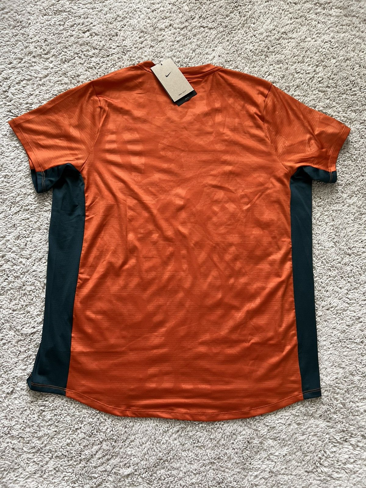 Nike Nike Men Court Dri-FIT Advantage Slim Fit Tennis Shirt Size US XL / EU 56 / 4 - 3 Thumbnail