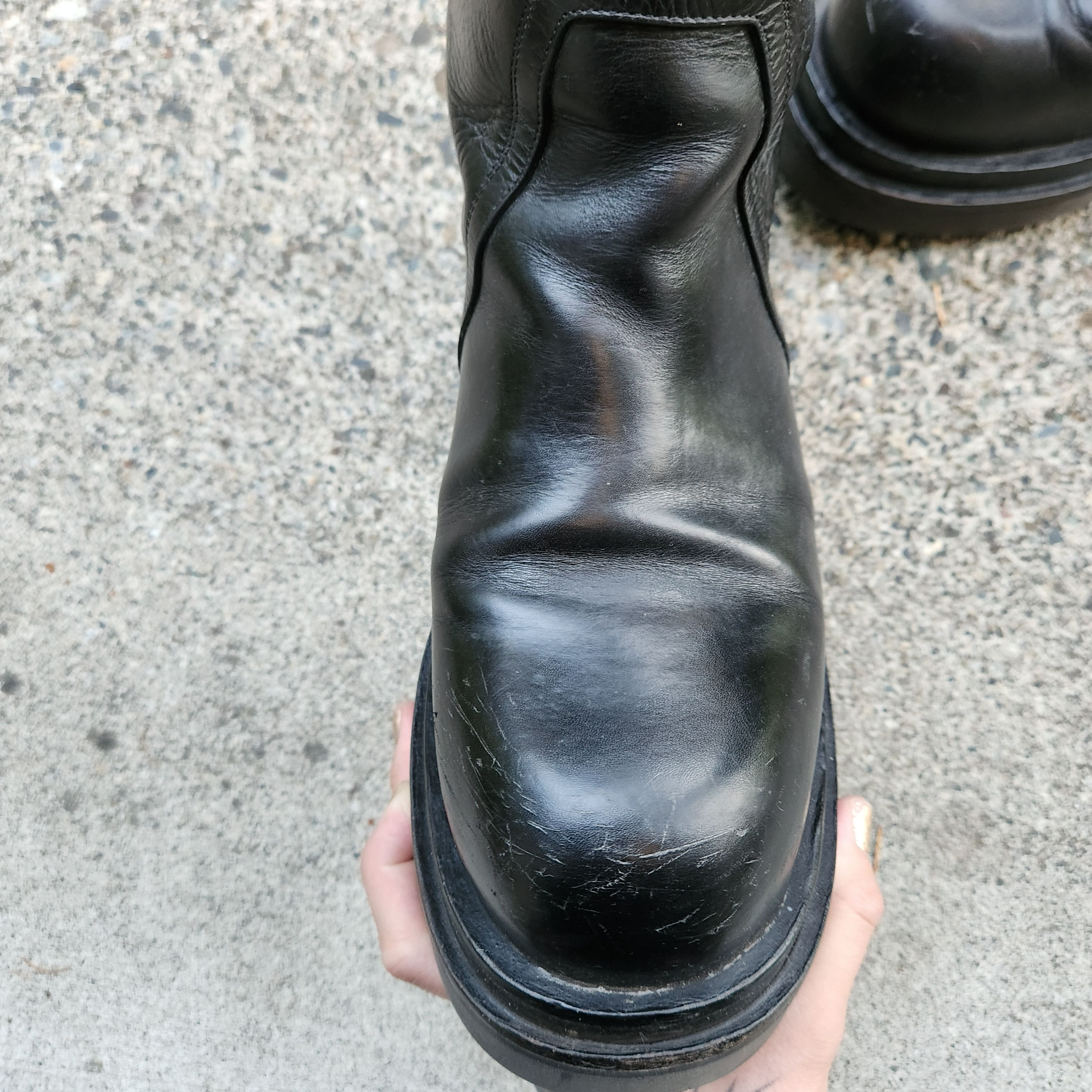 Rick Owens Rick Owens Bogun Boots SS22 Fogachine Size US 11 / EU 44 - 14 Thumbnail