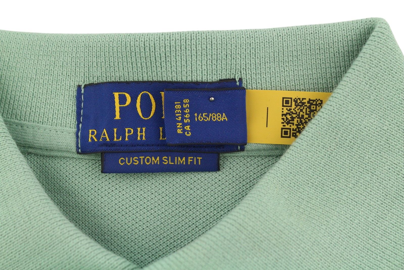 Polo Ralph Lauren CUSTOM SLIM FIT XS Green Short Sleeve Polo T-Shirt 84570 Size US XS / EU 42 / 0 - 6 Thumbnail