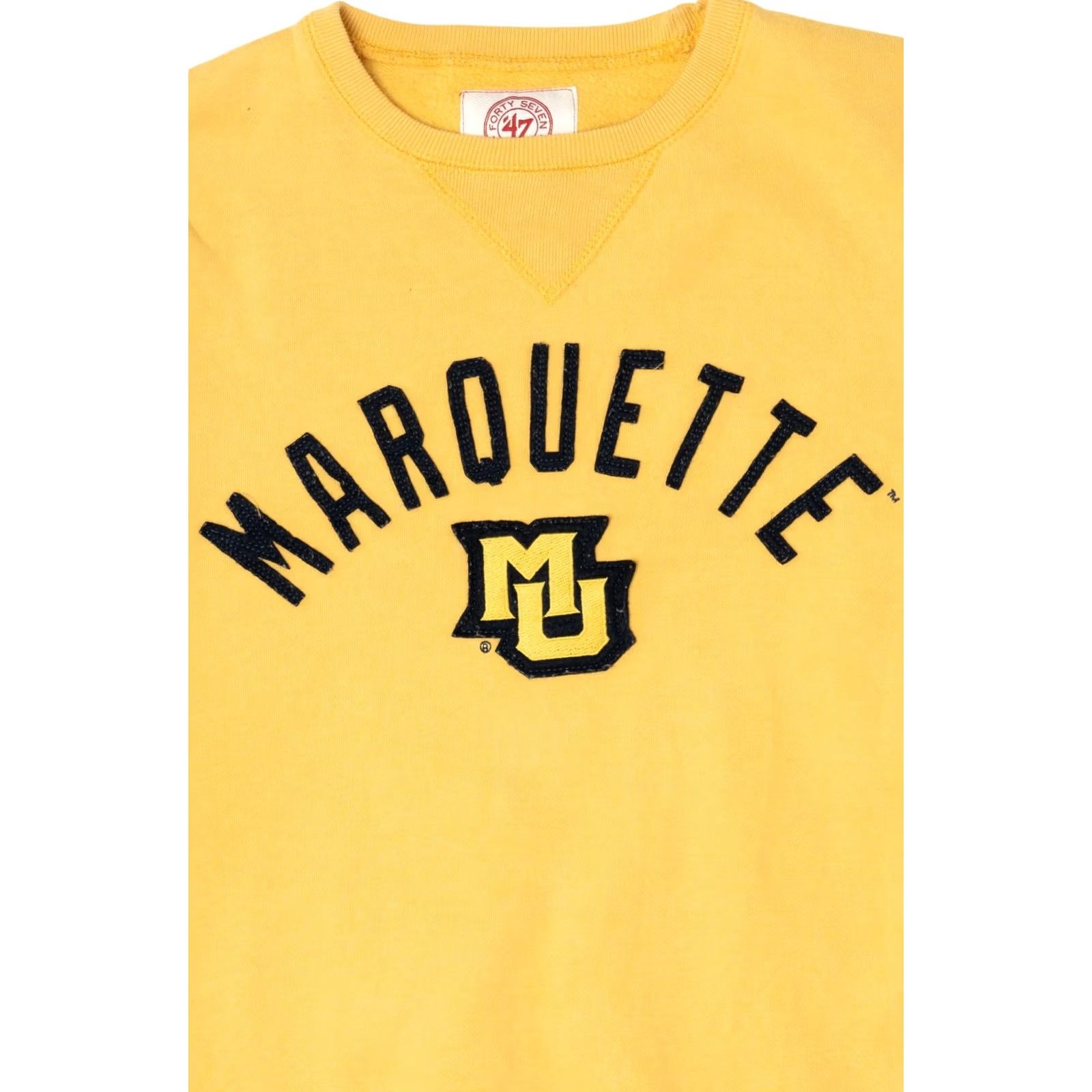 Vintage VINTAGE Marquette University Sweatshirt Yellow Small US? No Size US S / EU 44-46 / 1 - 3 Thumbnail