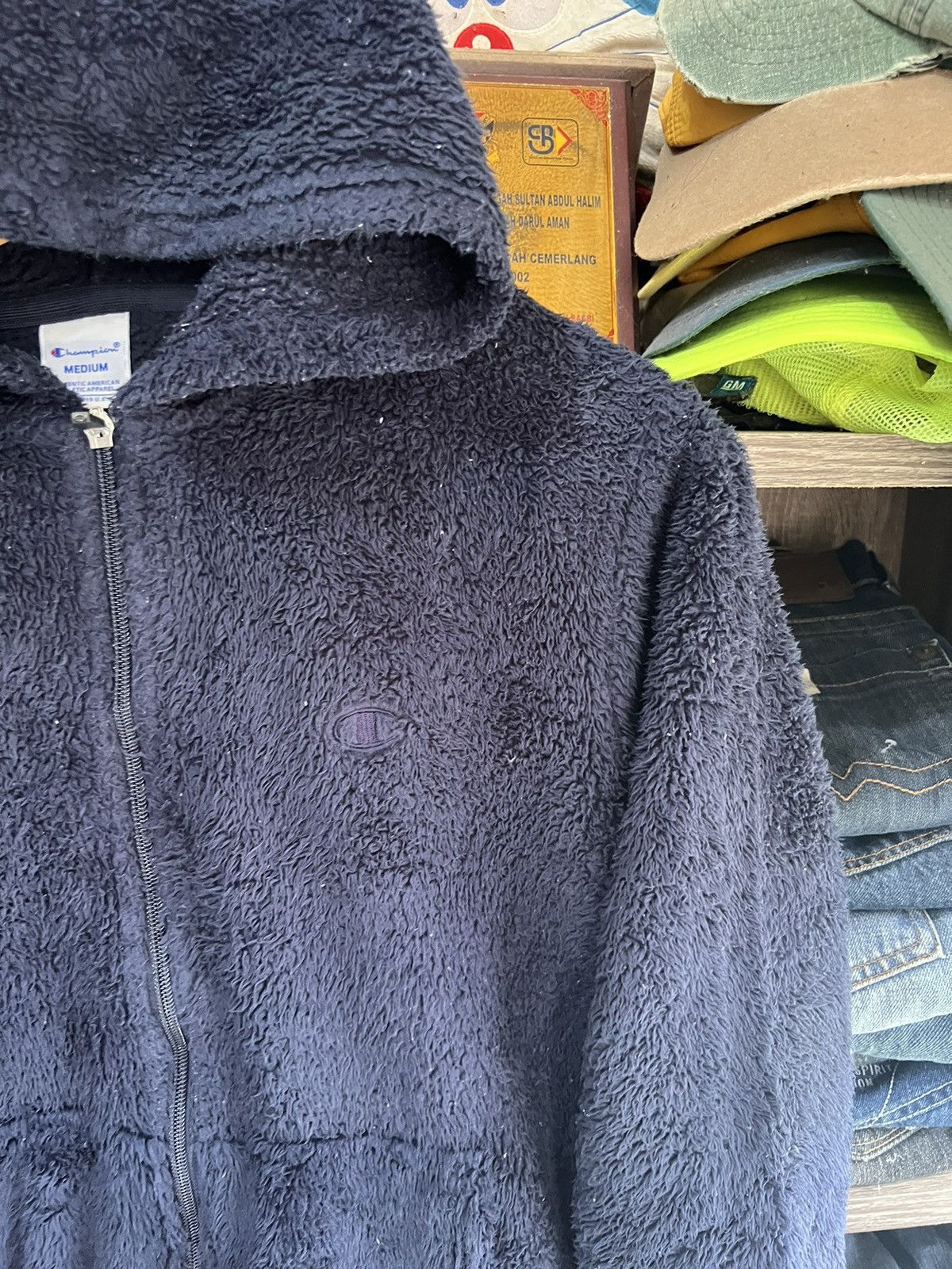 Champion 🔥Vintage Champion Faux Fur Zipper Hoodies Size US S / EU 44-46 / 1 - 6 Thumbnail