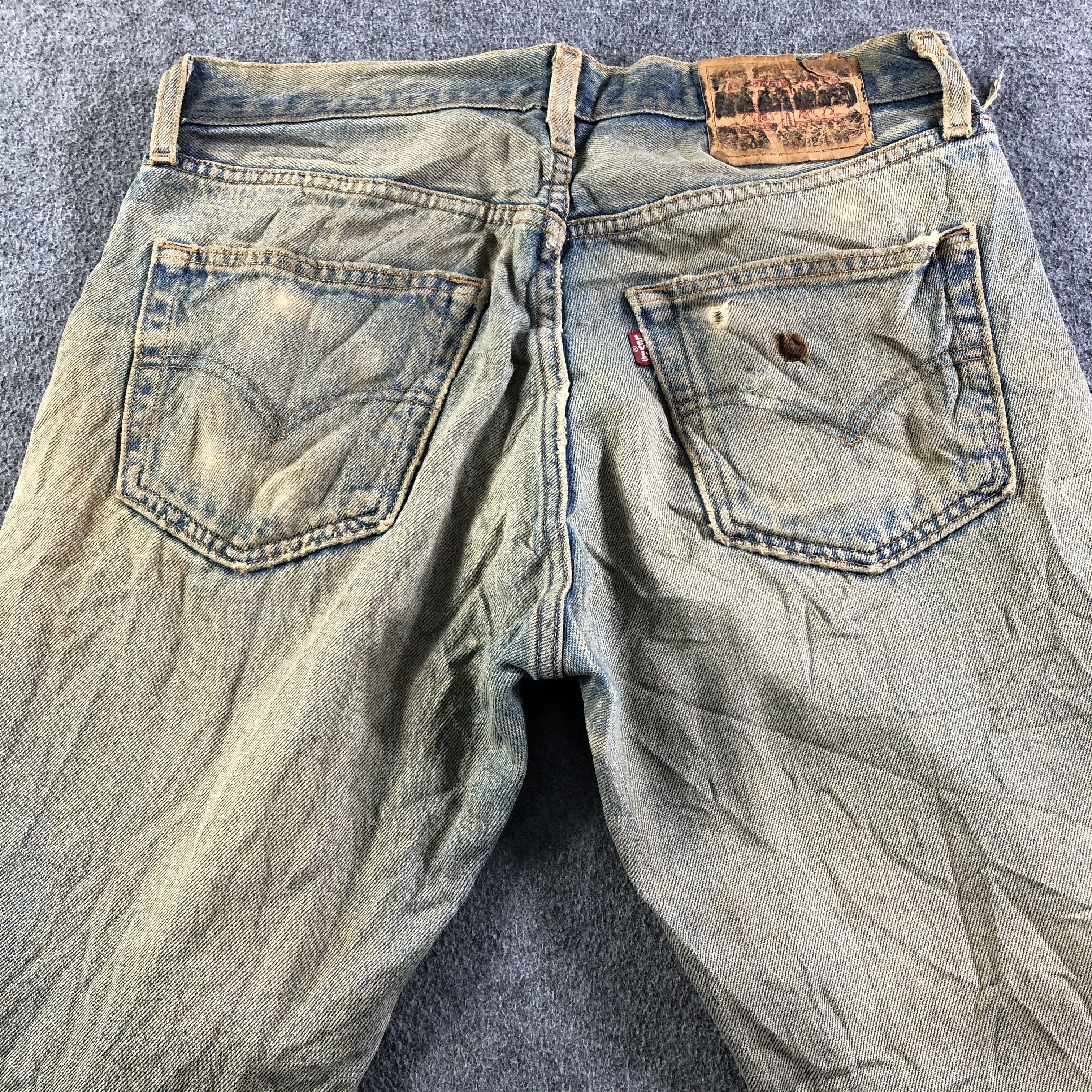 Levi's 90s Vintage Levis 501 Jeans-J3637 Size US 30 / EU 46 - 4 Thumbnail