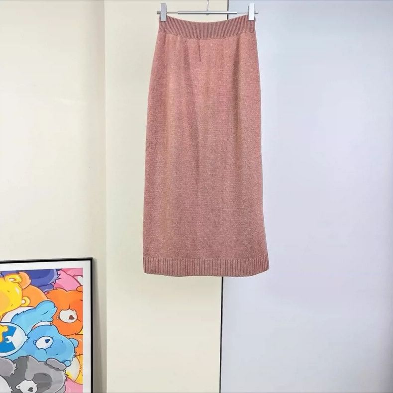 Loro Piana LORO PIANA sizeS Cashmere half skirt Size 42" / US 20 - 2 Thumbnail