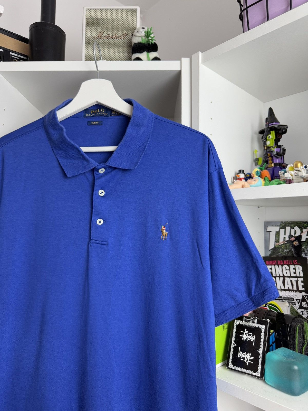 Designer × Polo Ralph Lauren × Ralph Lauren Vintage y2k Polo Ralph Lauren polo t-shirt XL drill luxury Size US XXL / EU 58 / 5 - 3 Thumbnail
