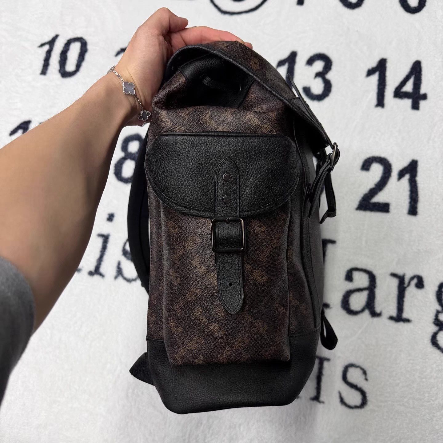Coach Coach Signature Canvas Backpack Q10 Size ONE SIZE - 3 Thumbnail
