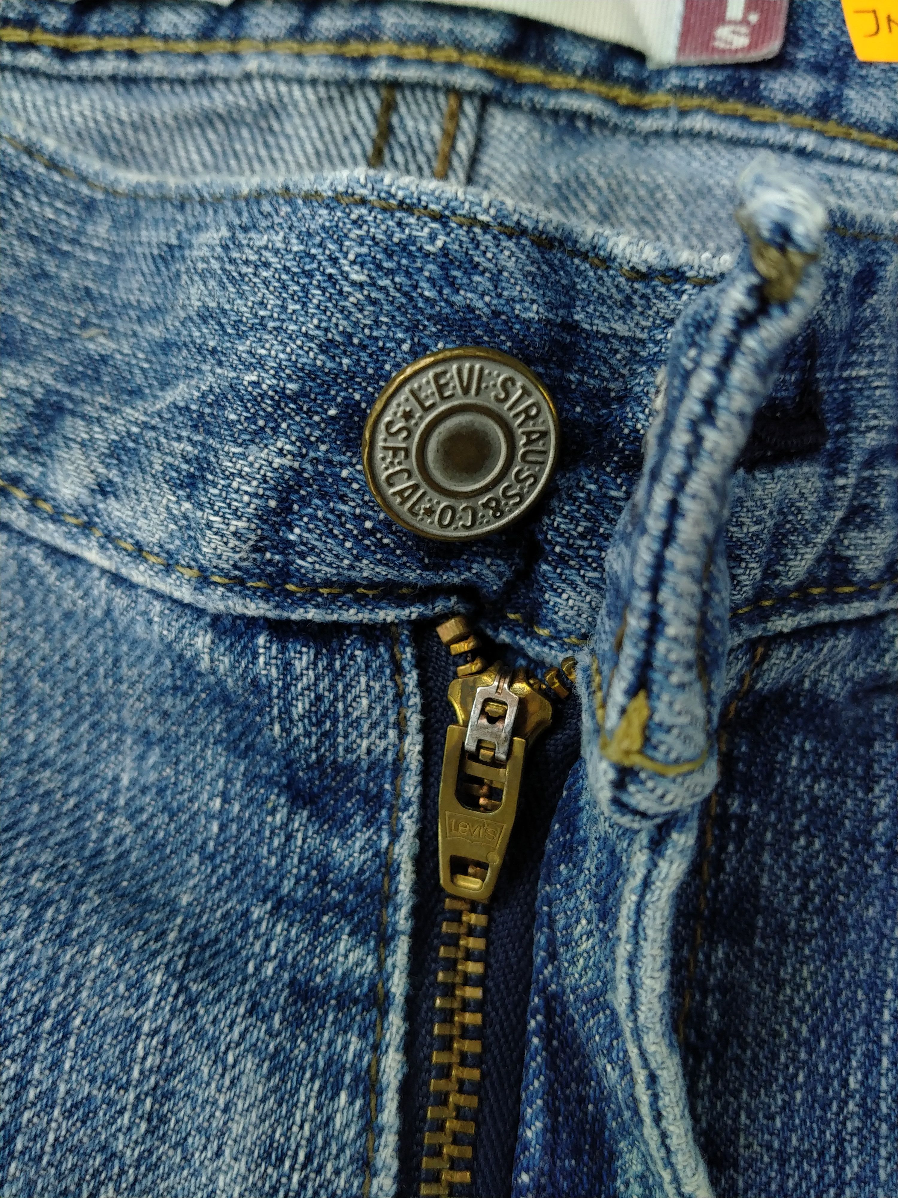 Levi's Blue Slim Straight Vintage Levi's 514 Denim 37x30.5 -JN439 Size US 37 - 7 Thumbnail
