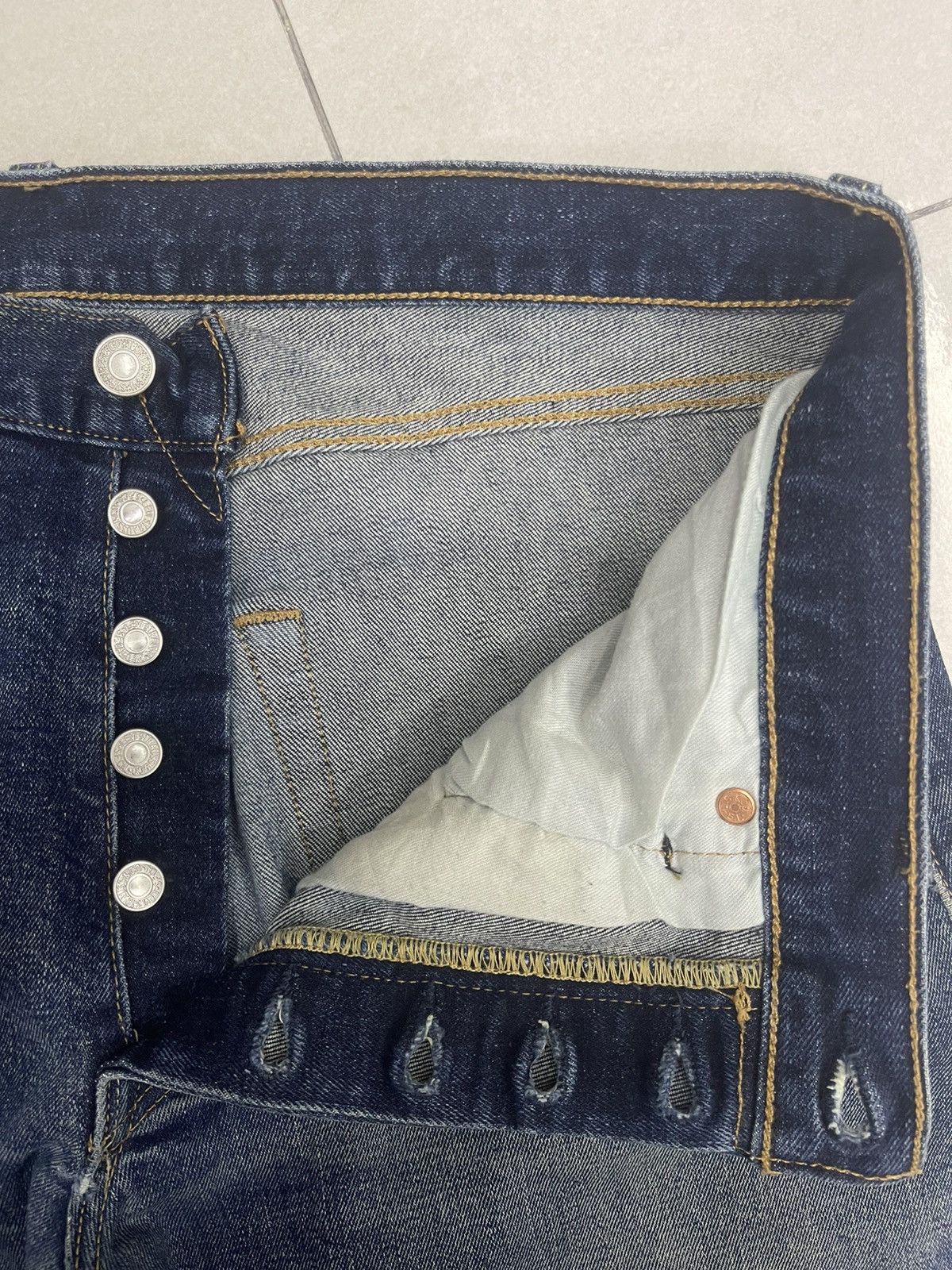 Levi's Levi's 501 Original Fit Jeans - Waterless Edition Size US 33 - 3 Thumbnail