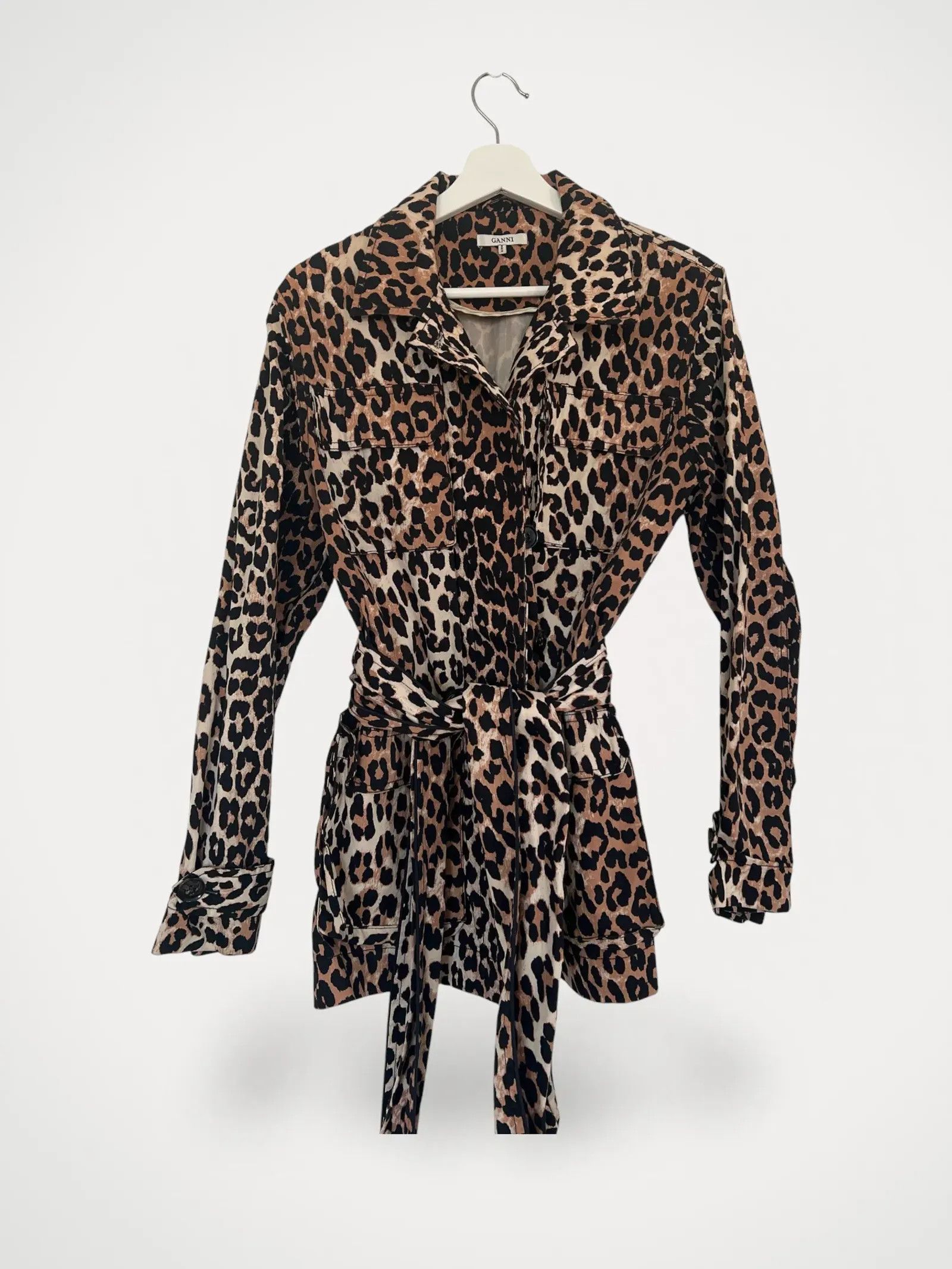 Ganni Ganni Trench coat Jacket Size XS / US 0-2 / IT 36-38 - 1 Thumbnail
