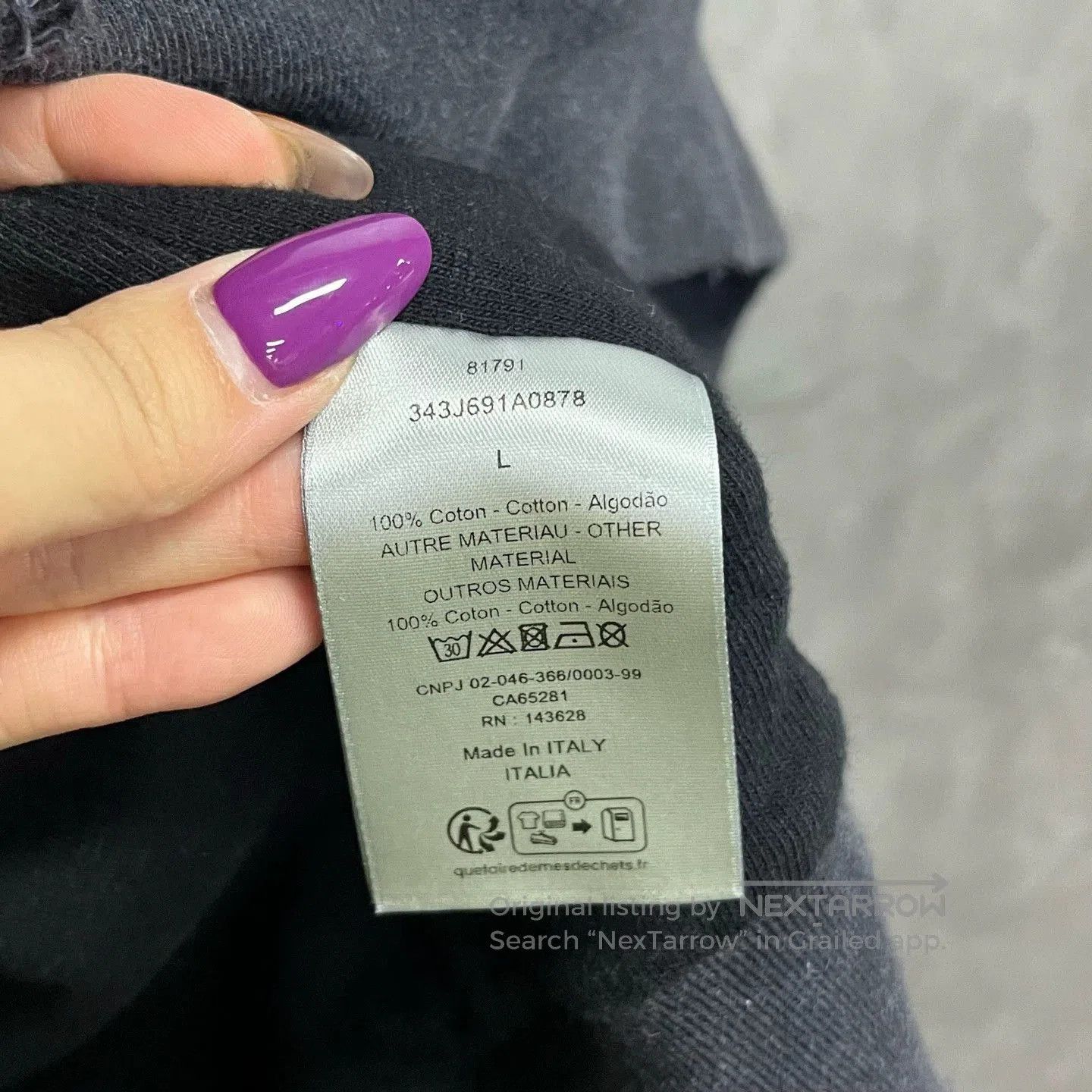 Dior dior logo print hooded sweatshirt in black. Size US L / EU 52-54 / 3 - 4 Thumbnail