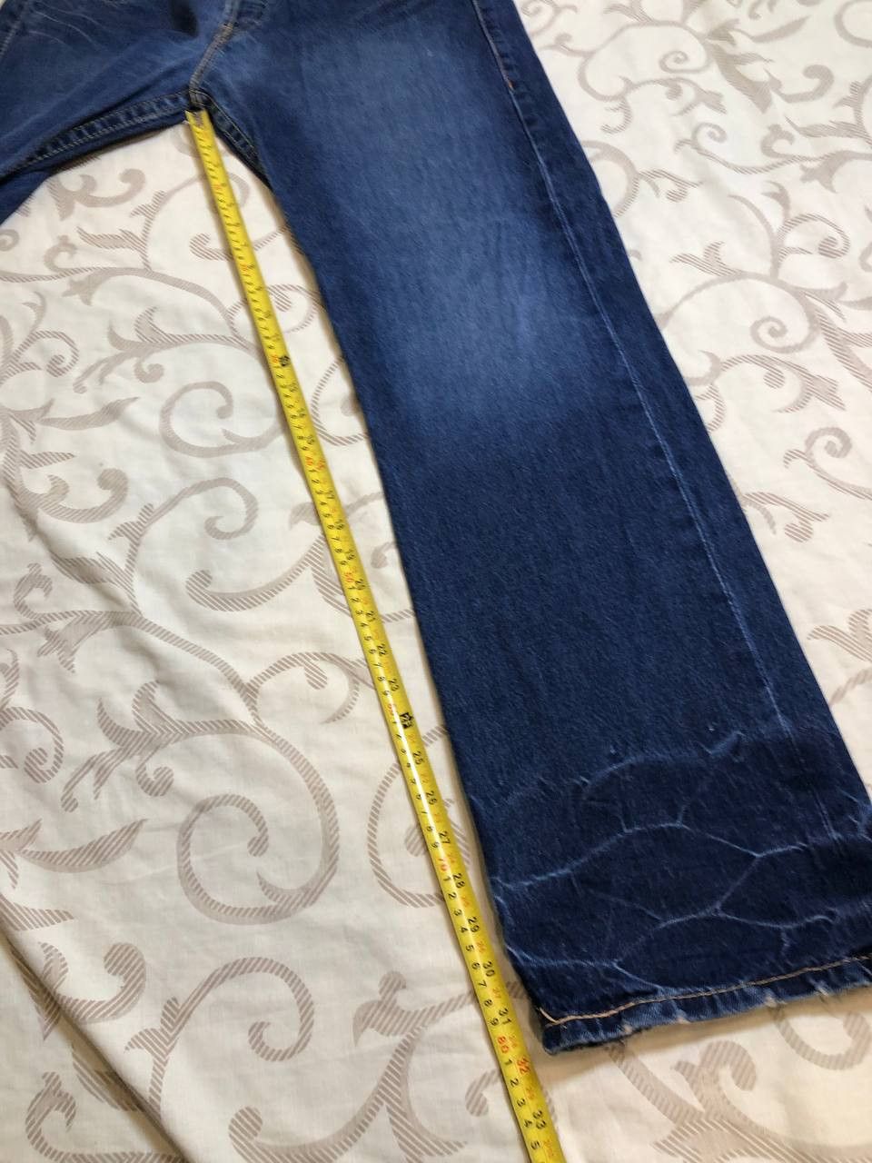 Levi's Light Wash Jeans 90s Levi's 901 Distressed Faded Size US 34 / EU 50 - 14 Thumbnail