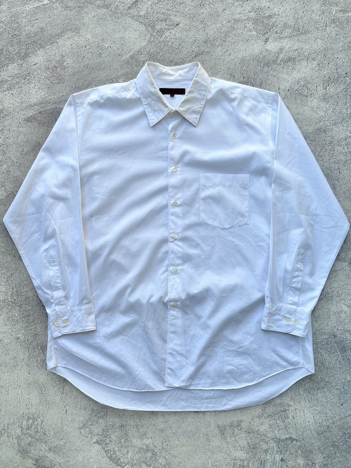 Comme des Garcons Homme Deux 1992 Comme des Garcons Homme Deux Button Up Shirt Size US L / EU 52-54 / 3 - 1 Thumbnail