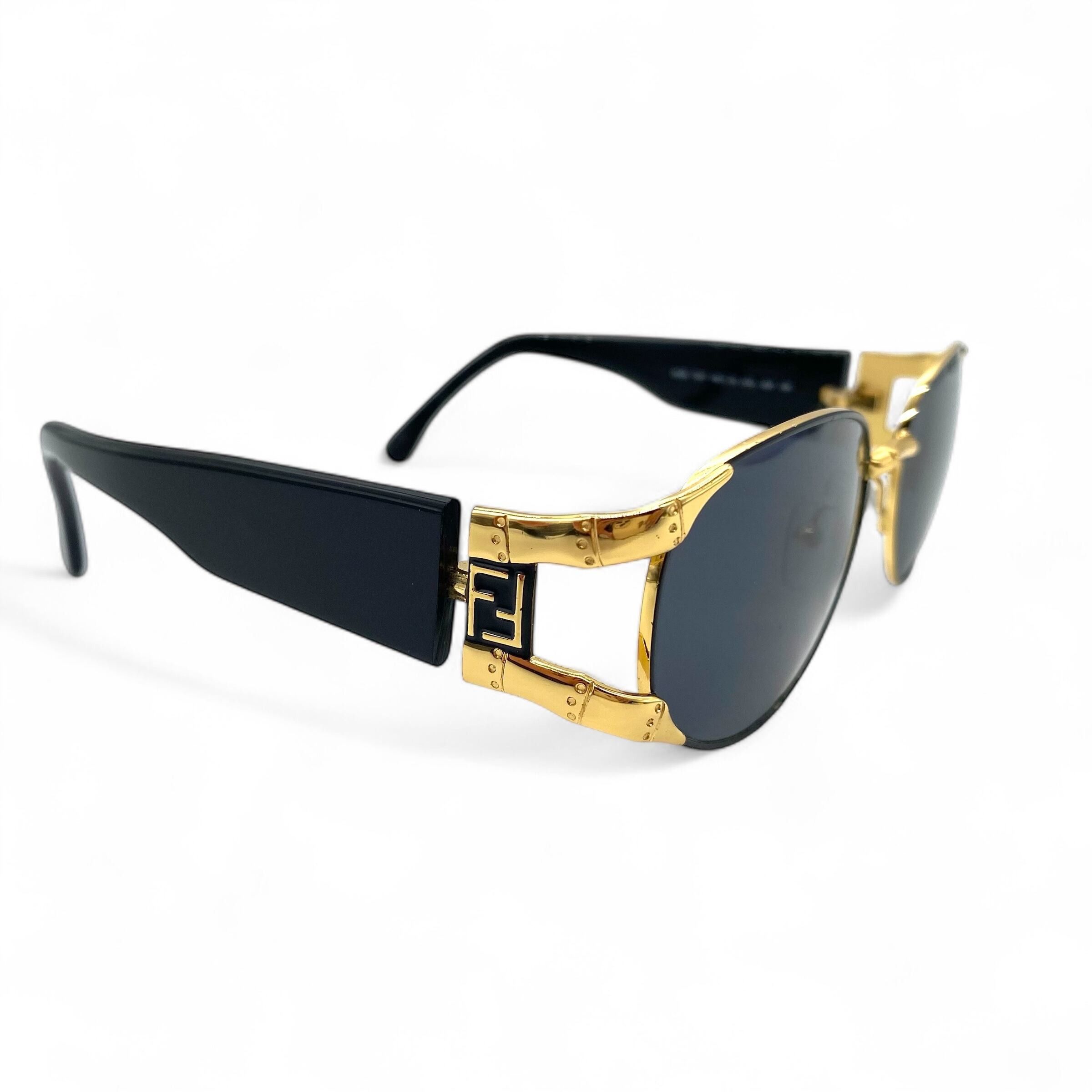 Fendi Vintage FENDI Eyewear Sunglass Gold Frame Size ONE SIZE - 3 Thumbnail