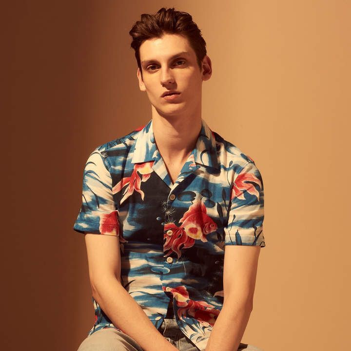 Sandro FREE SHIPPING!! - S/S 2018 Goldfish Shirt Size US XS / EU 42 / 0 - 1 Thumbnail