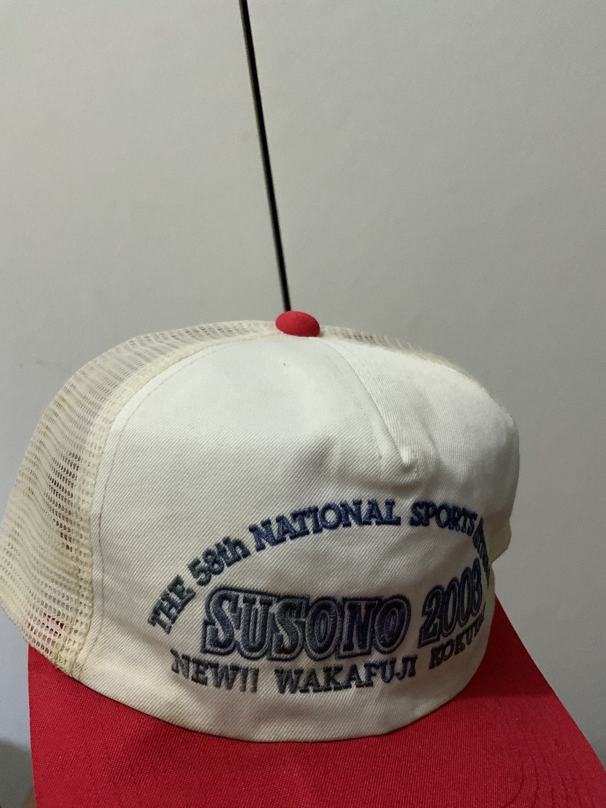Vintage Vintage Susono 2003 Wakafuji Kokutai Rusty Japan Trucker Hat Size ONE SIZE - 12 Thumbnail