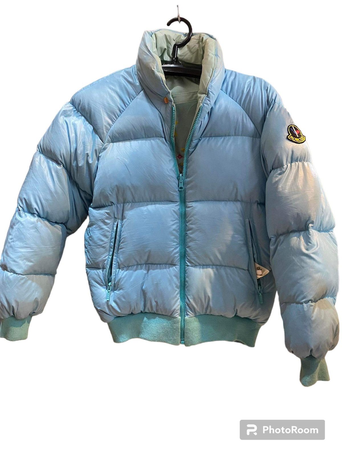 Moncler × Vintage Vintage Reversable Moncler jacket Navajo Design Size US S / EU 44-46 / 1 - 2 Thumbnail
