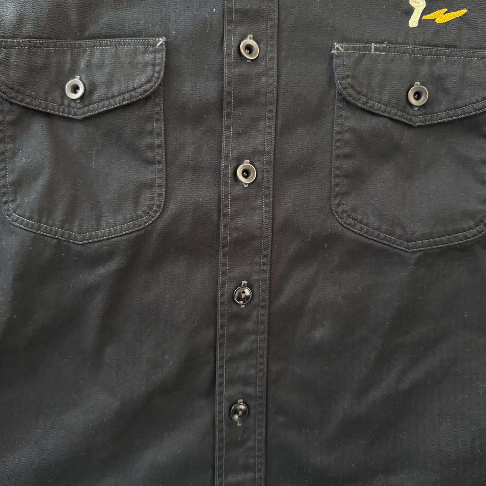 Buzz Rickson's Buzz Rickson's Herringbone Embroidered 7th Sons Work Shirt Size US L / EU 52-54 / 3 - 9 Thumbnail
