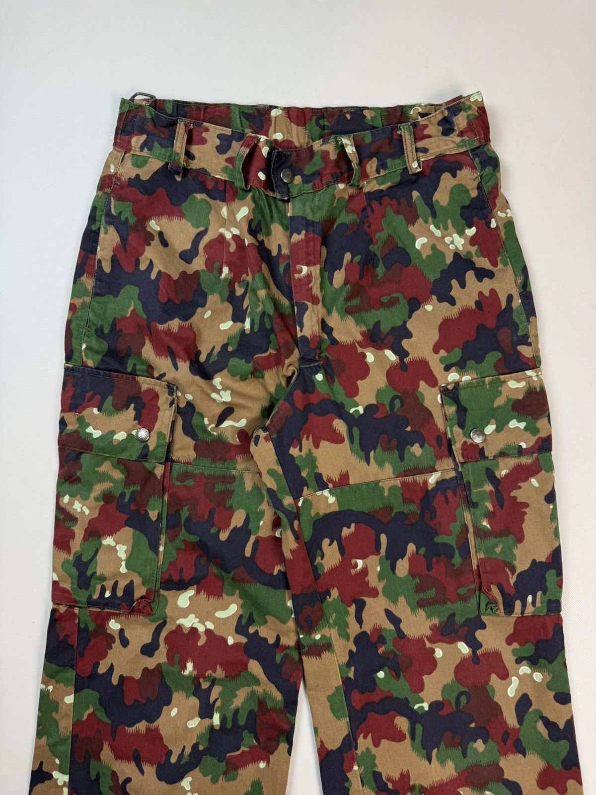 Vintage Military Swiss Army Alpenflage Camo M83 Cargo Pants Trousers Size US 30 / EU 46 - 5 Thumbnail