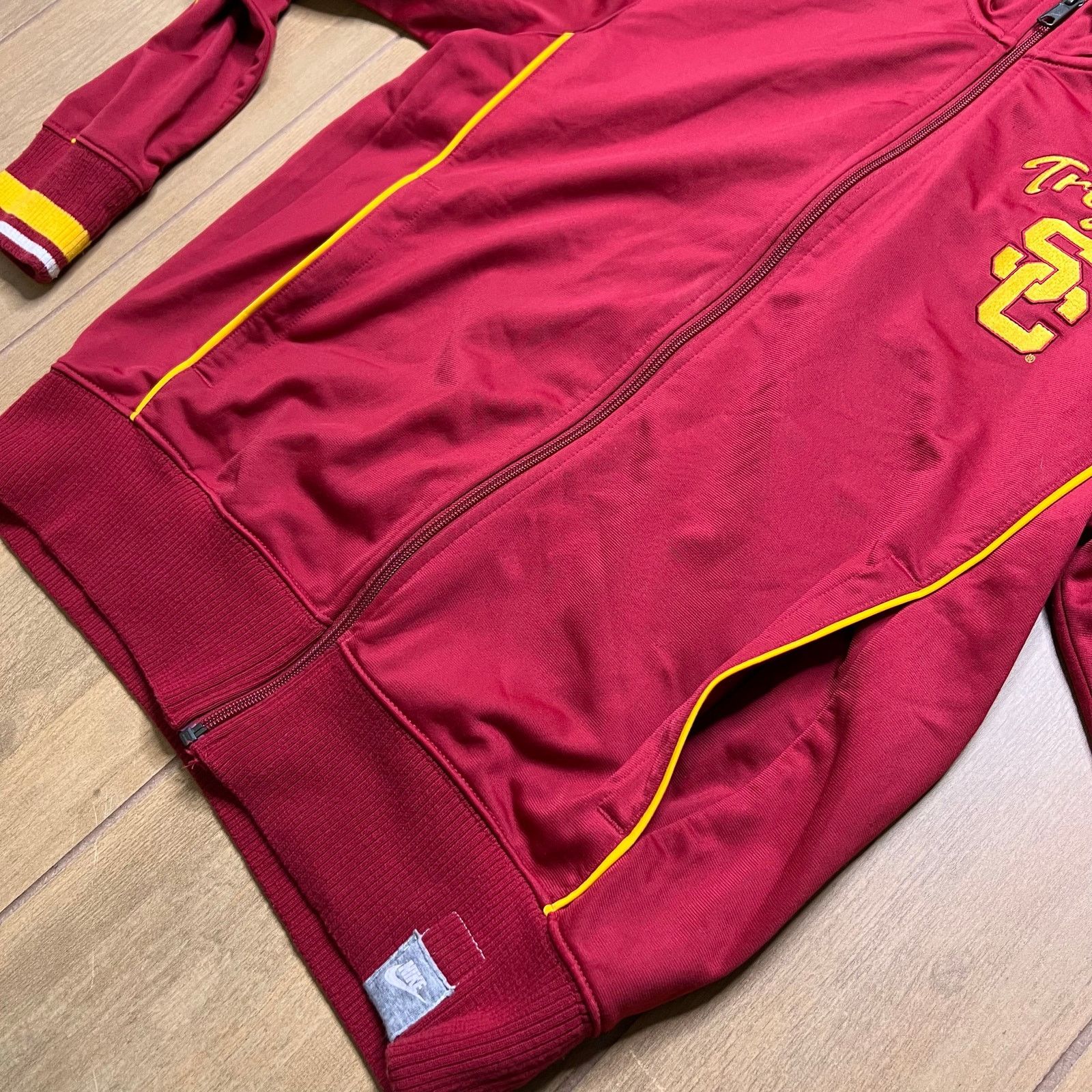 Nike Nike USC Trojans Track Jacket Men’s M Red Full Zip Swoosh Size US M / EU 48-50 / 2 - 13 Thumbnail