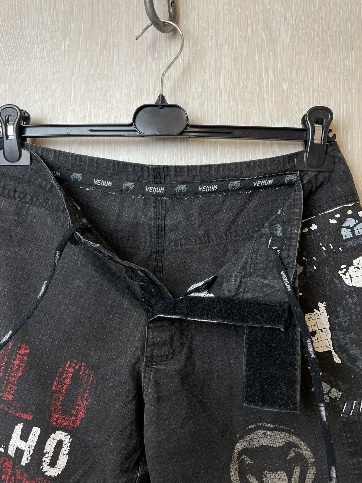 Vintage Vintage Venum Brazil MMA Training Shorts Size US 30 / EU 46 - 9 Thumbnail