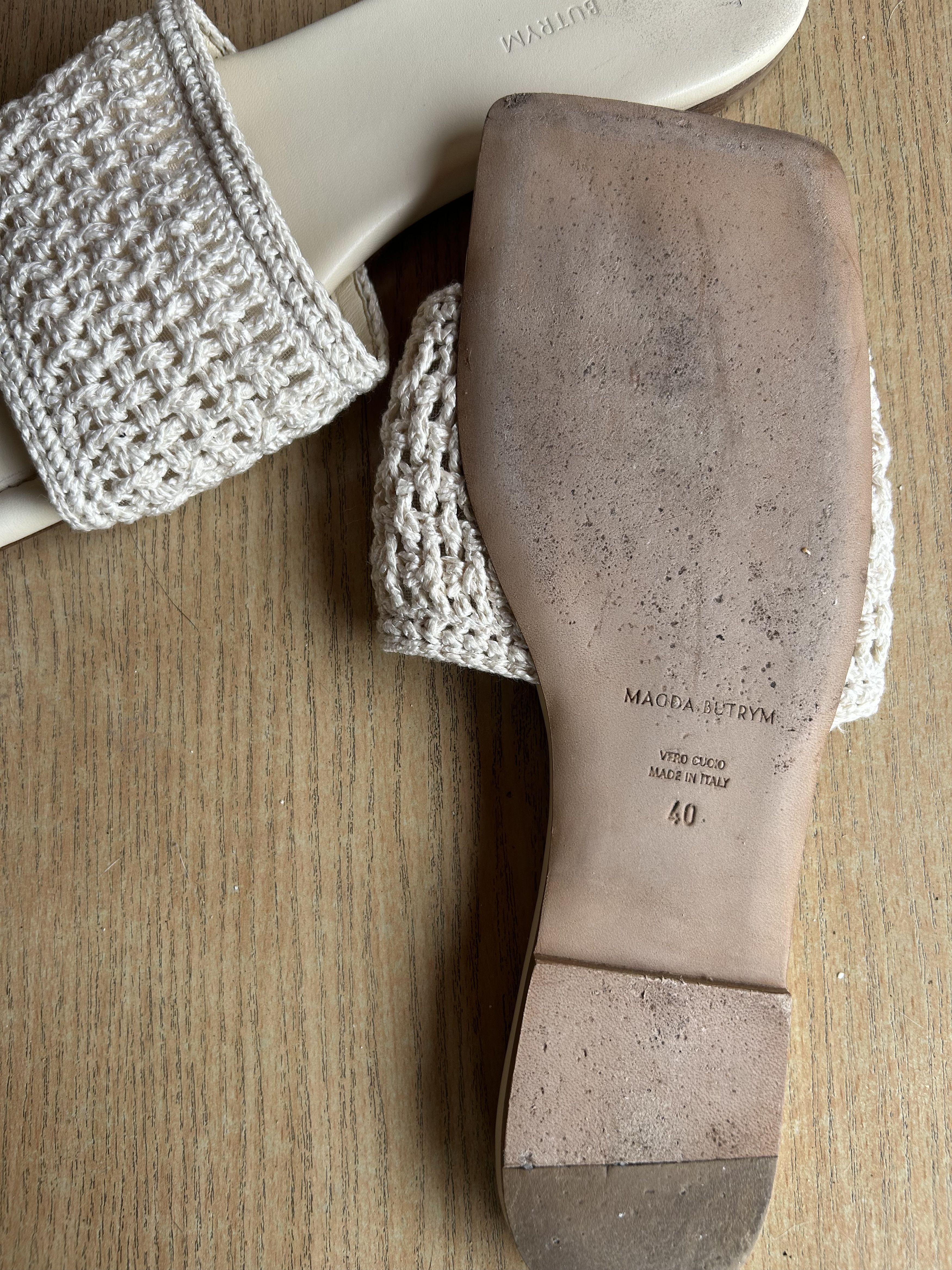 Magda Butrym Magda Butrym Leather mules Size US 9.5 / IT 39.5 - 4 Thumbnail
