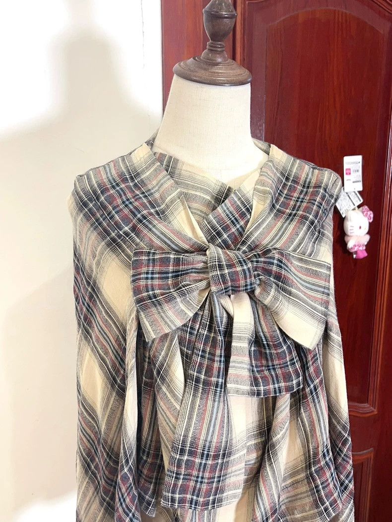 Vivienne Westwood Vivienne Westwood Butterfly Knot Irregular Cloak Top Size M / US 6-8 / IT 42-44 - 3 Thumbnail