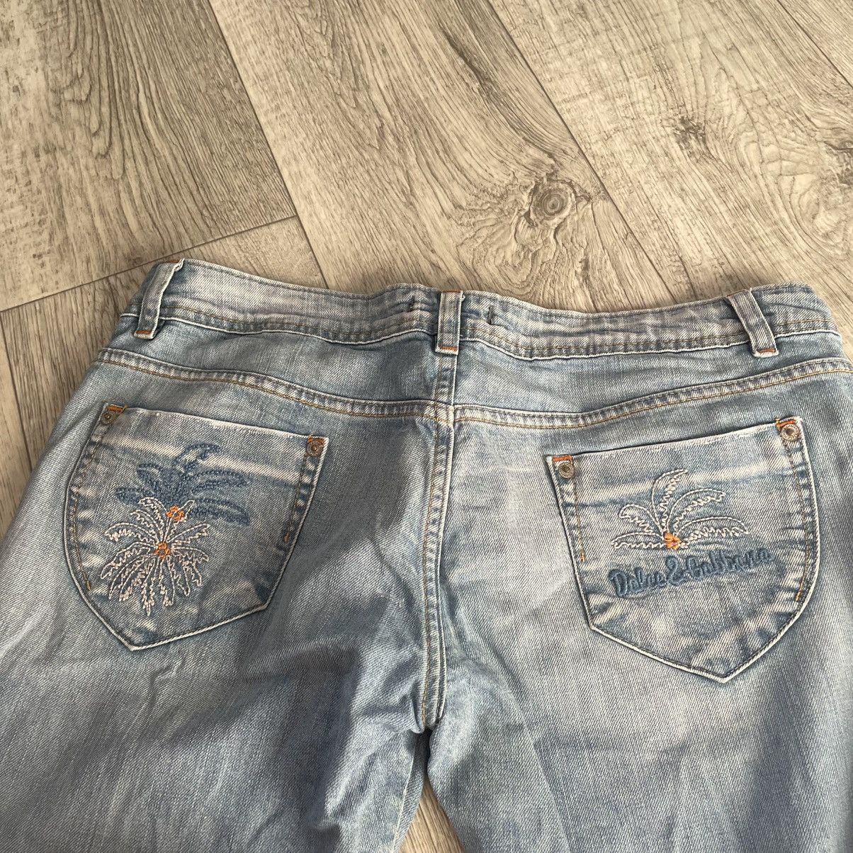 Dolce & Gabbana × Vintage Vintage D&G Dolce Gabbana shorts denim jeans big logo beach Size 30" / US 8 / IT 44 - 2 Thumbnail