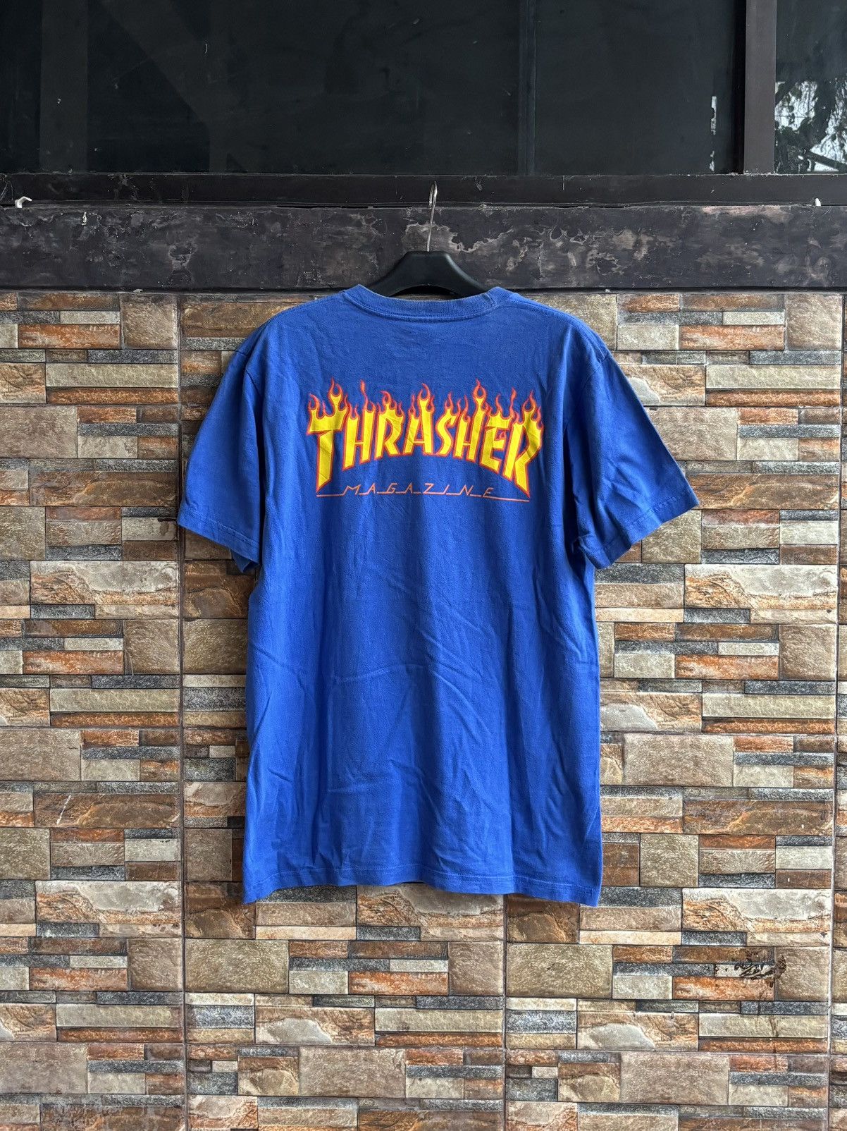 Supreme × Thrasher Supreme x Thrasher Flame Tee Good Condition Size US M / EU 48-50 / 2 - 4 Thumbnail