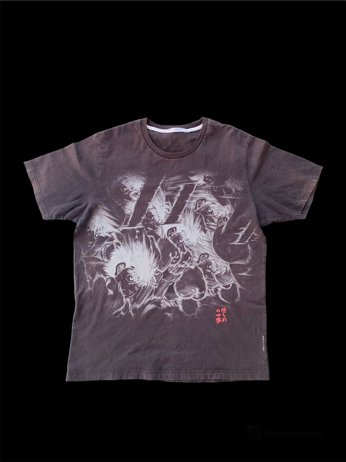 Uniqlo Anime Manga Hajime no Oppo Boxing Tshirt Size US XL / EU 56 / 4 - 1 Thumbnail