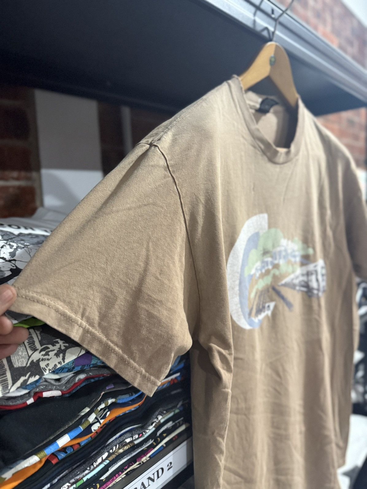 Stussy Thrashed Vintage Stussy Train Streetwear Tee Size US L / EU 52-54 / 3 - 7 Thumbnail