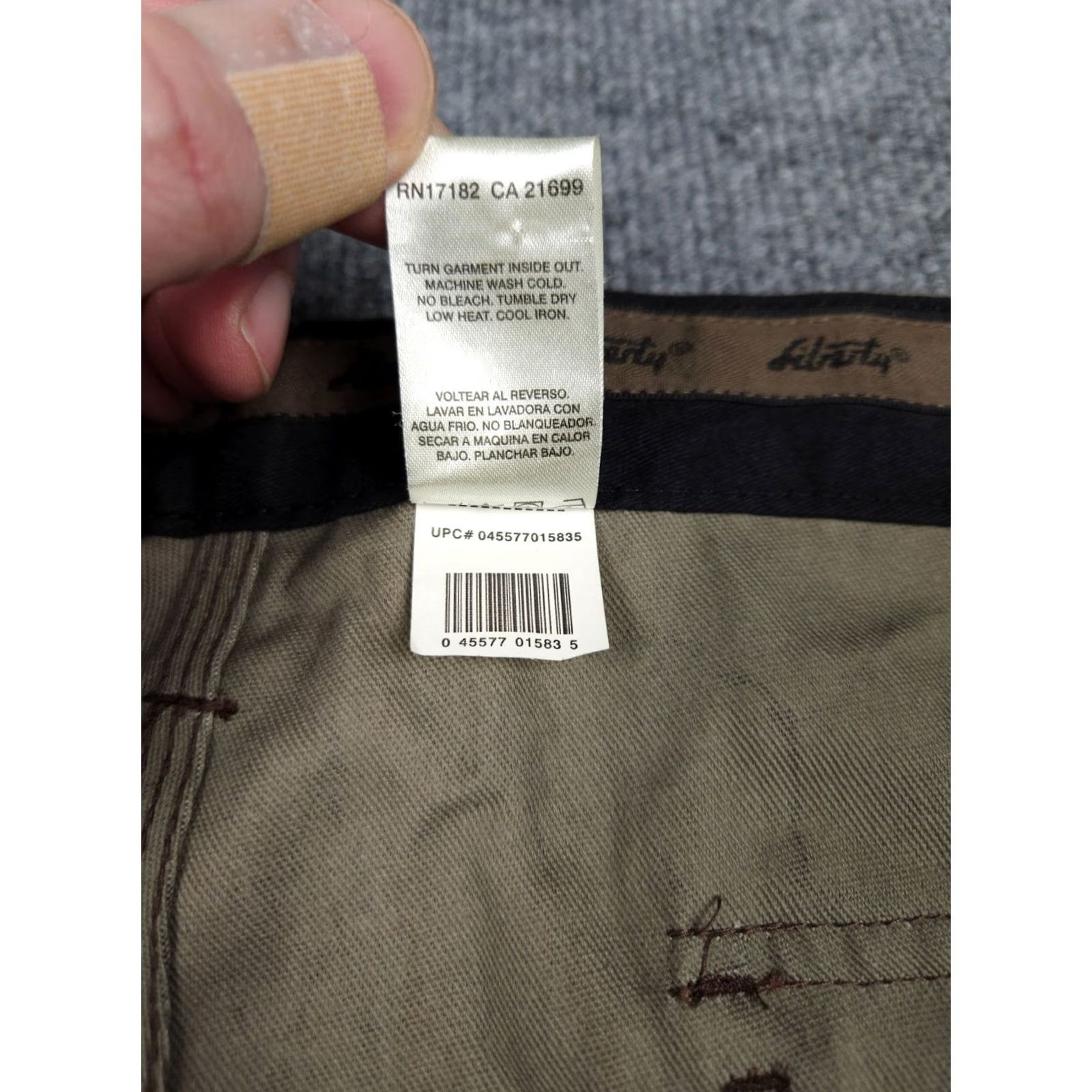 Vintage VINTAGE Liberty Cargo Pants Men's 44 x 33 Belted Drawstring Ankle Adjustable NWT Size US 44 / EU 60 - 7 Thumbnail