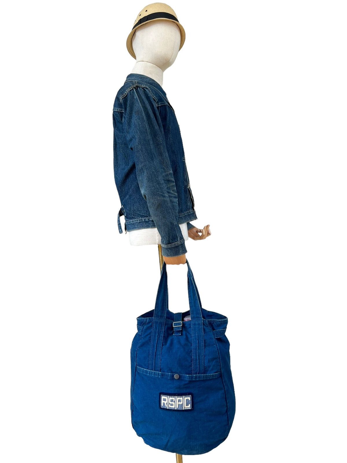 Porter Luggage Label RSPC Ripstop Indigo Combat Tropical Tote Bag Size ONE SIZE - 5 Thumbnail