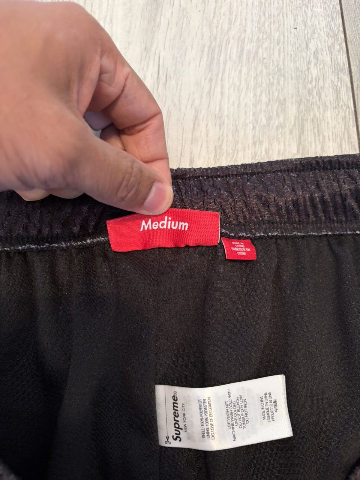 Supreme Supreme Michael Jackson Dangerous Mesh Short Black - Size M Size US 32 / EU 48 - 7 Thumbnail