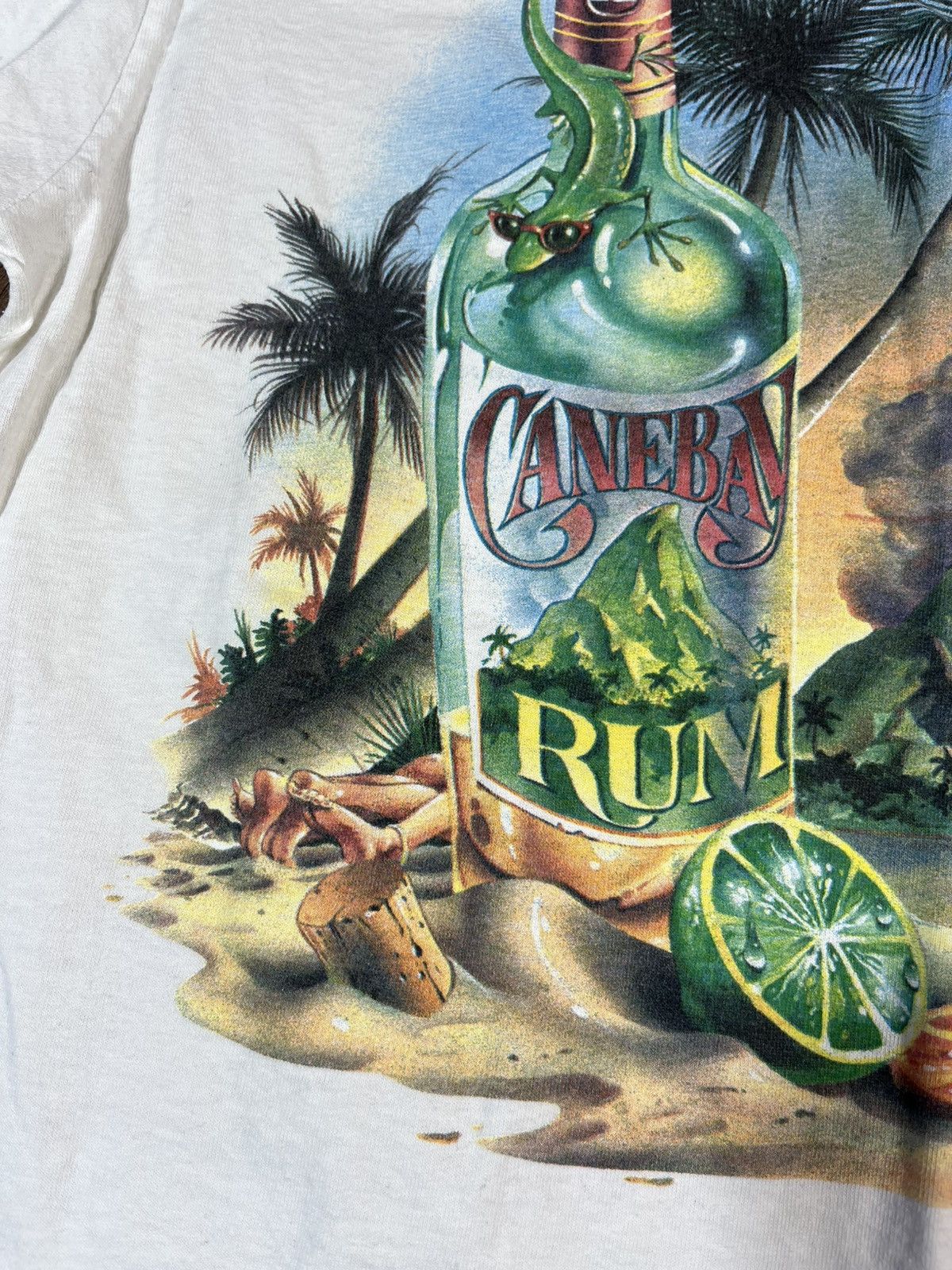 Vintage Vintage 90s Caribbean Soul Jimmy Buffett T Shirt Size US L / EU 52-54 / 3 - 7 Thumbnail