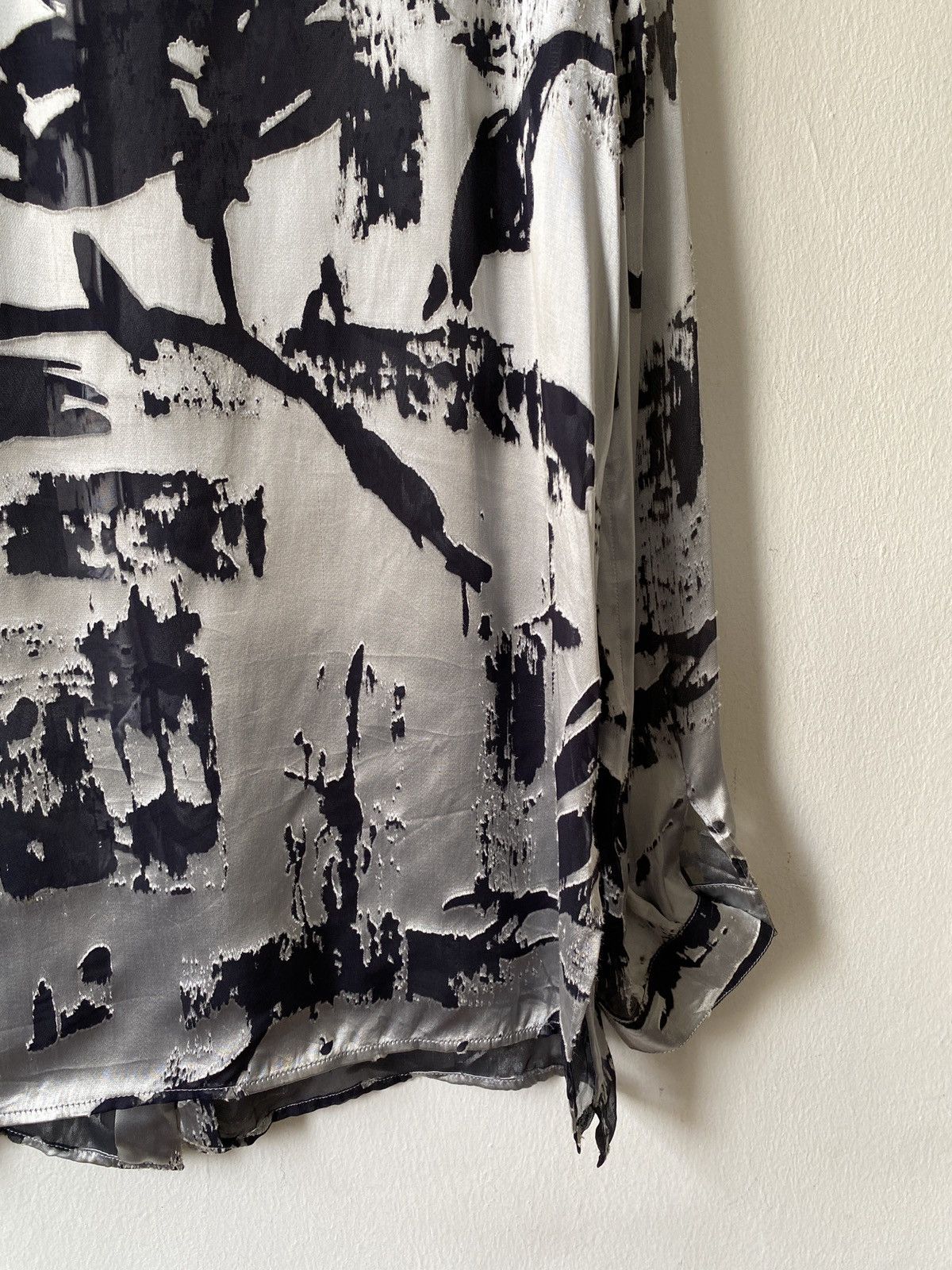 Krizia Uomo Krizia Poi Psyche Delic Design Button Up Tee Size US M / EU 48-50 / 2 - 10 Thumbnail