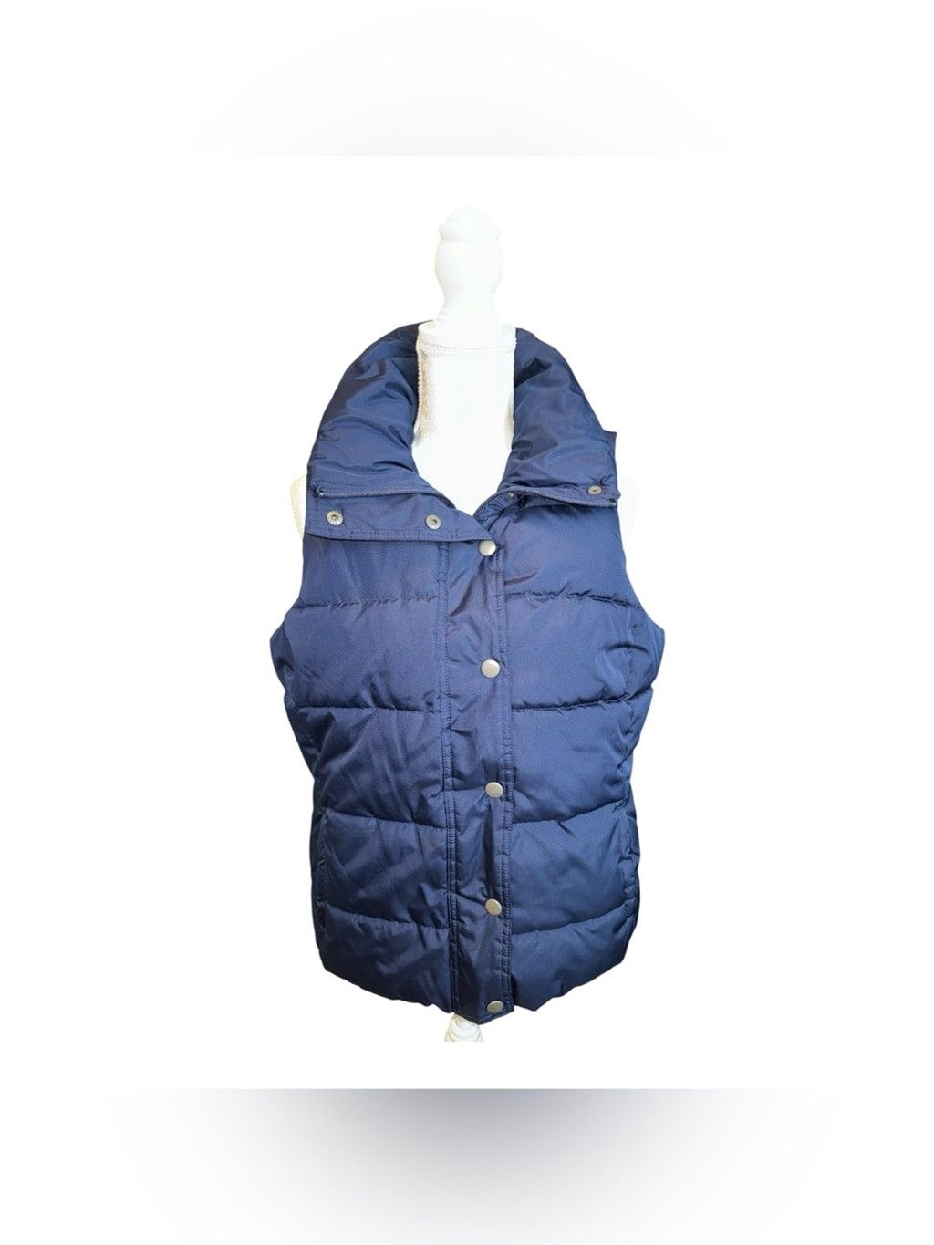 Old Navy Women's Old Navy Frost-Free Puffer Vest- Large #43 Size L / US 10 / IT 46 - 1 Thumbnail